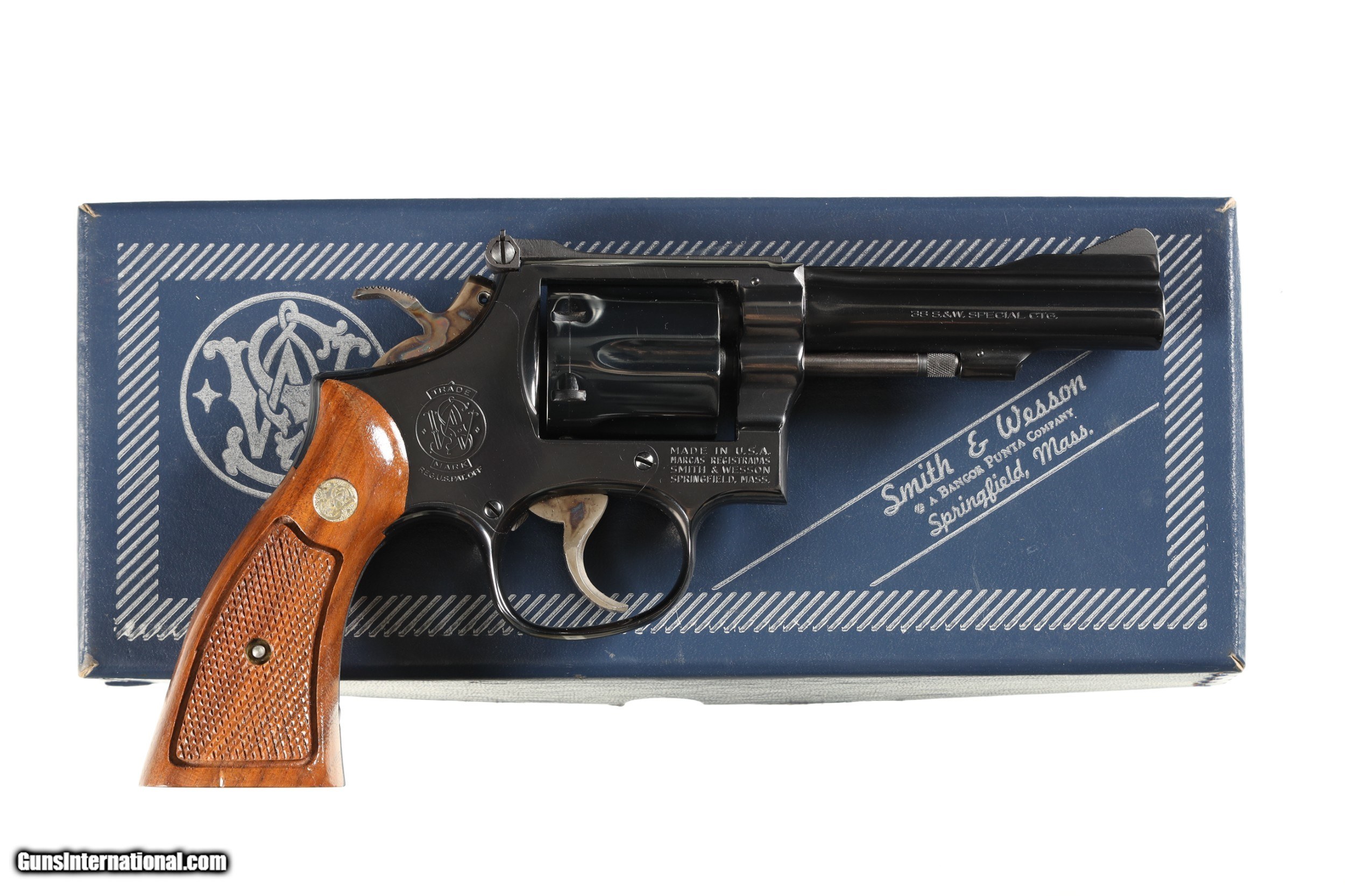 Sold Smith & Wesson 15-4 Revolver .38 spl