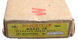 Sold Winchester 70 Pre-64 Bolt Rifle .270 win - 3 of 19