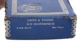 Smith & Wesson K-22 Masterpiece Revolver .22 lr - 3 of 12