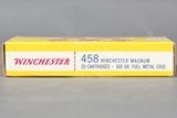 Sold .458 Winchester Magnum 500gr FMC - 3 of 6