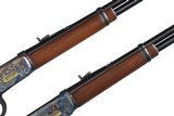 Pair of Winchester 94 Wyoming Jubilee Lever Rifles .30-30 - 9 of 18