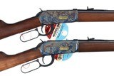 Pair of Winchester 94 Wyoming Jubilee Lever Rifles .30-30 - 5 of 18