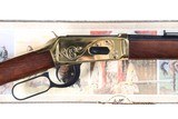 Sold Winchester 94 Yellow Boy Lever Rifle .30-30 - 1 of 16