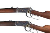 Sold Pair of Winchester 94 Wyoming Jubilee Lever Rifles .30-30 - 12 of 18