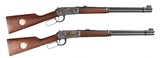Sold Pair of Winchester 94 Wyoming Jubilee Lever Rifles .30-30 - 6 of 18