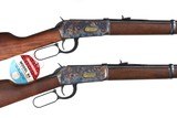 Pair of Winchester 94 Wyoming Jubilee Lever Rifles .30-30 - 7 of 20