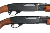Matched Pair Remington 870 Wingmaster Slide Shotguns .410/28ga - 1 of 25