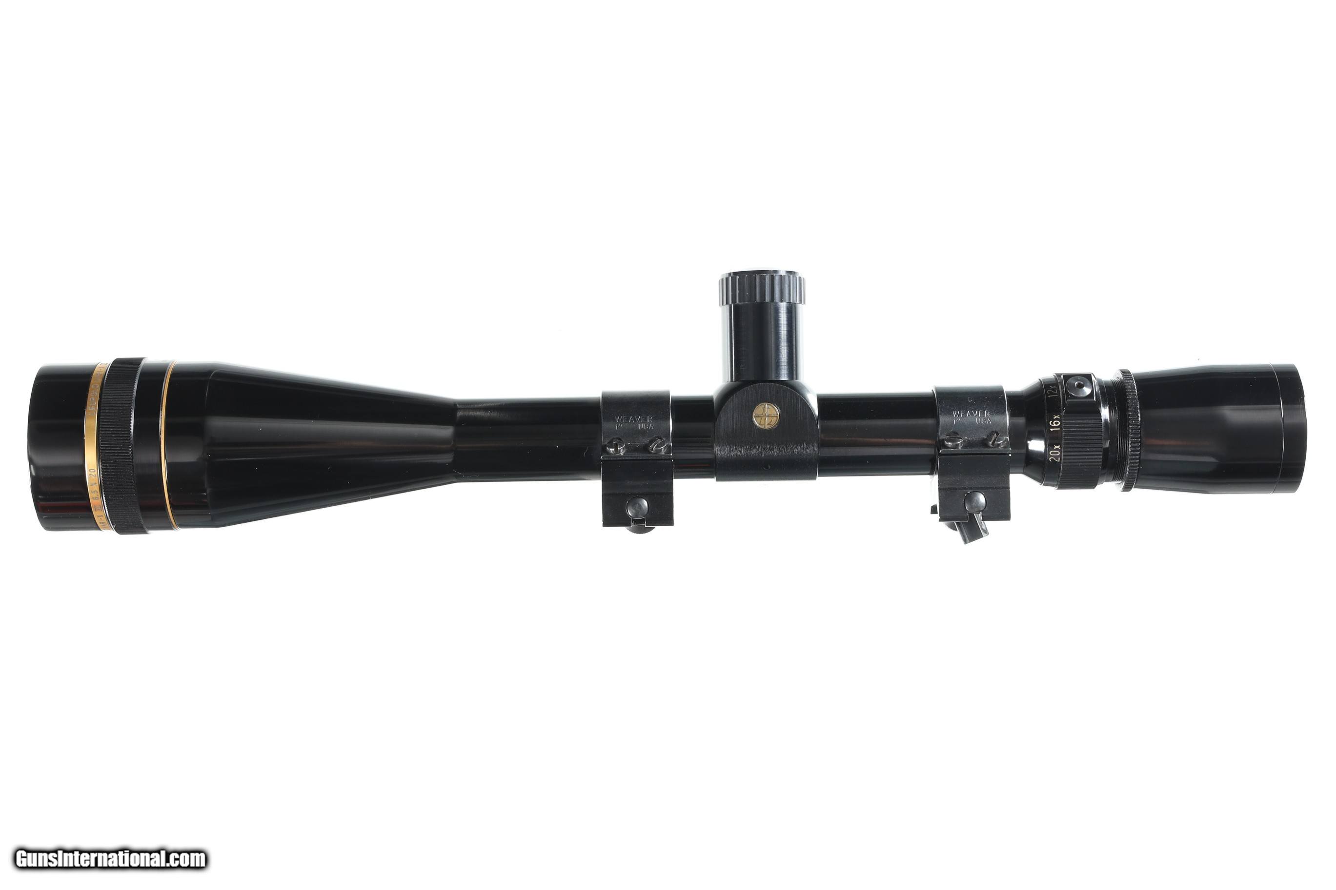 Leupold Vari-X III 6.5-20x40 scope