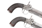 Pair of Large Bore John Blanch Percussion belt pistols - 5 of 15