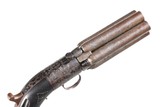 SOLD - Belgium Pepperbox Pistol .36 cal - 2 of 9