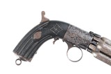 SOLD - Belgium Pepperbox Pistol .36 cal - 4 of 9