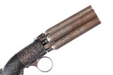 SOLD - Belgium Pepperbox Pistol .36 cal - 3 of 9