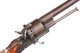 Superb German Lefaucheux System 8mm Pin fire revolver - 2 of 5