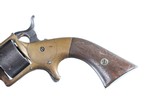 SOLD E.A. Prescott Long Frame .32 RF Civil War Era revolver - 7 of 9