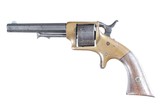 SOLD E.A. Prescott Long Frame .32 RF Civil War Era revolver - 5 of 9