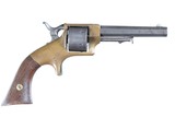 SOLD E.A. Prescott Long Frame .32 RF Civil War Era revolver - 1 of 9
