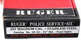 Layaway Ruger Police Service Six Revolver .357 mag - 12 of 12