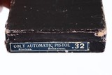 Colt model 1903 Pocket Hammerless 32 w/ box - 9 of 10