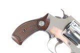 Layaway Sold Smith & Wesson 30-1 Flat Latch .32 Nickel finished revolver - 4 of 10