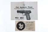 Layaway Sold Colt 1903 Pocket Hammerless Pistol .32 ACP with box - 12 of 12