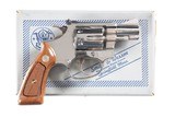 Smith & Wesson Nickel finish Model 34-1 22/32 Kit Gun 2