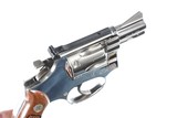 Smith & Wesson Nickel finish Model 34-1 22/32 Kit Gun 2