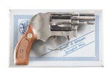 Smith & Wesson 49 Nickel Finish Revolver .38 spl w/ box