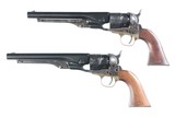 Cased Pair Colt 1860 Army Series Percussion Revolvers .44 cal - 7 of 13