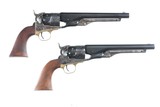 Cased Pair Colt 1860 Army Series Percussion Revolvers .44 cal - 2 of 13