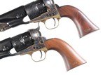 Cased Pair Colt 1860 Army Series Percussion Revolvers .44 cal - 9 of 13