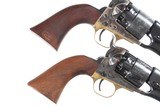 Cased Pair Colt 1860 Army Series Percussion Revolvers .44 cal - 6 of 13