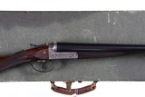 William Powell Boxlock SxS Shotgun 12ga - 1 of 12
