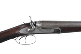 William Powell Hammer SxS Shotgun 12ga