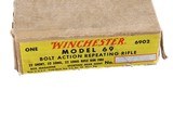Winchester 69 Bolt Rifle .22 lr Boxed - 3 of 17
