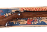 Winchester 68 Bolt Rifle Military Style Pictrue Box .22 sllr - 1 of 15