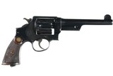 SOLD - Smith & Wesson 455 Triple Lock Revolver .455 MK II - 1 of 10