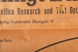 FN Browning A5 Semi Shotgun 12ga Factory Box and Shot Pattern - 10 of 21