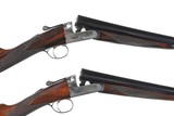 Pair of John K. Wilson Boxlock SxS Shotguns 12ga - 3 of 10