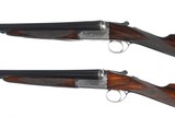 Pair of John K. Wilson Boxlock SxS Shotguns 12ga - 4 of 10