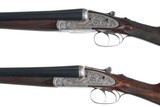 Pair of William Evans Sidelock SxS Shotguns 12ga - 8 of 14