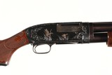 Engraved Winchester 12 Slide Shotgun 12ga - 1 of 11