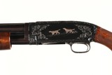 Engraved Winchester 12 Slide Shotgun 12ga - 4 of 11