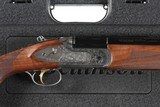 Cased Bettinsoli Diamond Deluxe O/U Shotgun 12ga - 2 of 18