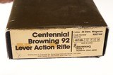 Browning 92 Centennial Lever Rifle .44 rem mag - 3 of 18