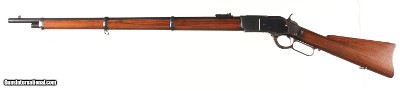 Winchester 1873 Musket Lever Rifle .44 wcf - Image 7 of 12