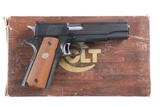 Colt Gold Cup National Match Pistol .38 spl - 1 of 11