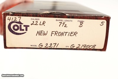 Colt New Frontier Buntline Revolver .22 lr - Image 11 of 12