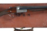 Sold William Evans Boxlock Ejector SxS Shotgun 12ga - 1 of 19
