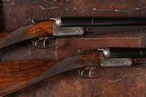 Sold Pair William Evans (formerly of Purdey's) Boxlock SxS Shotguns 12ga - 1 of 20