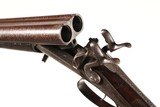 J. D. Dougall Lockfast Breech Loader SxS Shotgun 12ga Pin Fire - 11 of 15